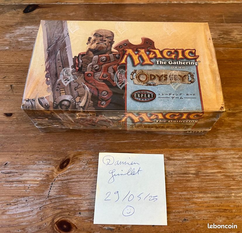 MTG Odysse Odyssey bote de booster JPN Japonais Magic The Gathering -  Collection