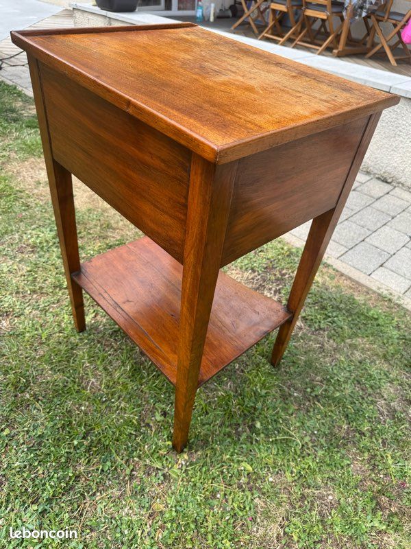 Table console en noyer (image 3)