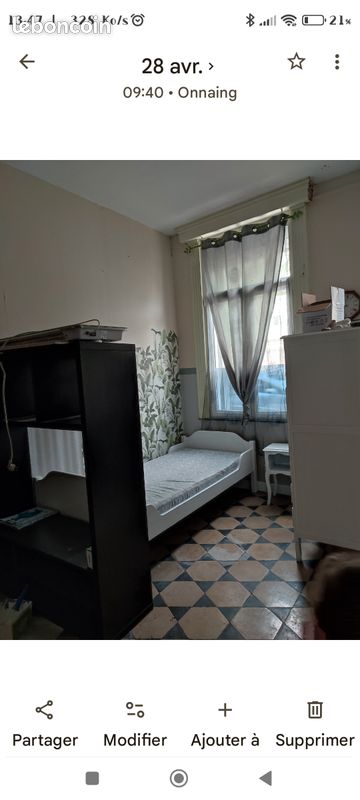Appartement 1 pièce 27 m² · à Onnaing · 27 m² · 450 €/mois