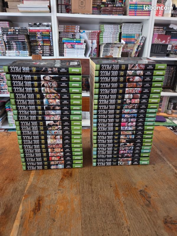 Manga one piece 1 au 42 jaquette pas abîmés. Évoi ou remise en pain propre idf (image 1)