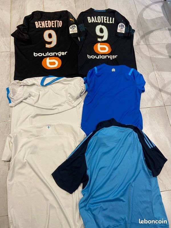 Lot de maillot de foot OM Marseille (image 2)
