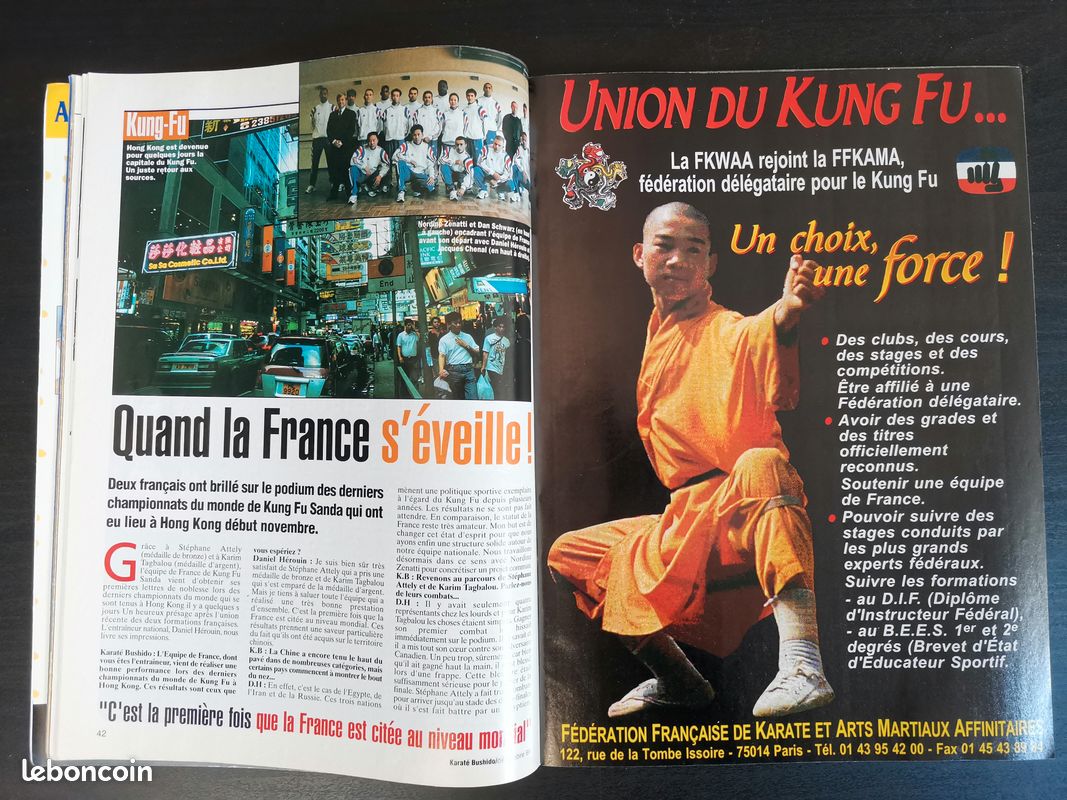 Karate Bushido n.° 239, octobre 1996.: (1996) Magazine / Périodique | Bouquinerie du Varis