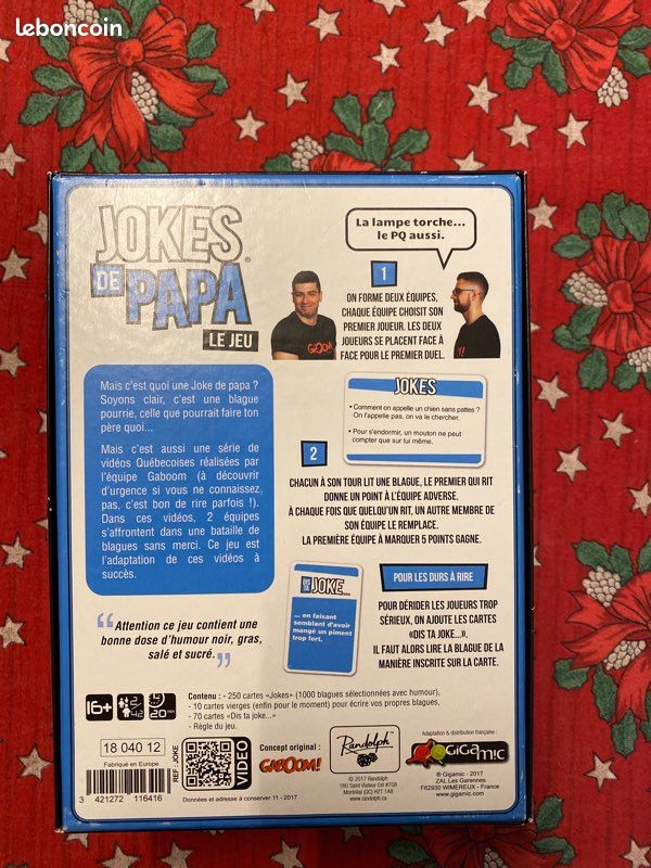 Jeu Jokes de Papa (image 2)
