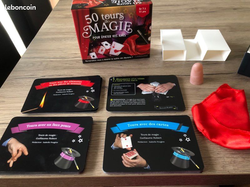 Jeu de 125 tours de magie pour enfants. État neuf - Jeux & Jouets