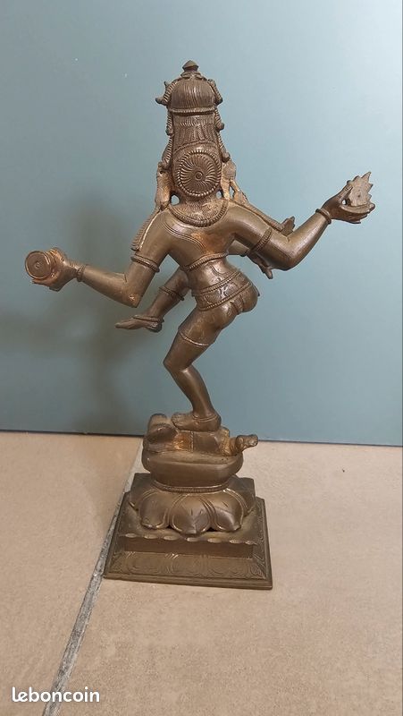 Statue bronze déesse dansante (image 4)