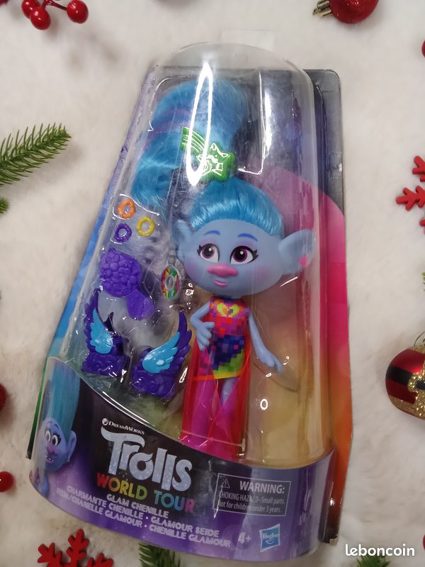 Coffret neuf Les Trolls poupée Chenille (image 3)