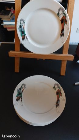 Service d'assiettes 18 pièces-garden Couleur décoré Table Passion | La Redoute Service d'assiettes 18 pièces-garden Couleur décoré Table Passion | La Redoute