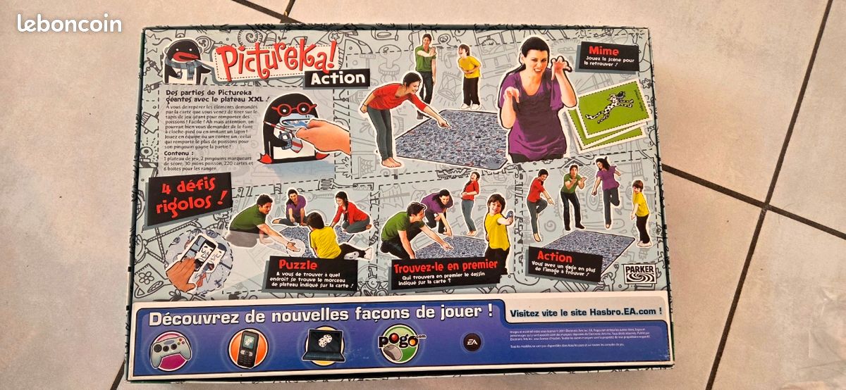 Jeu de société Pictureka Action — Édition Tapis Géant XXL (image 3)