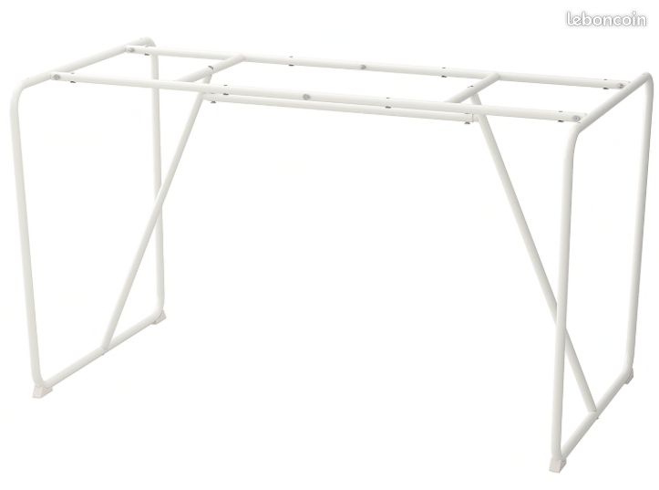 Table blanche Ikea Backaryd bureau (image 3)