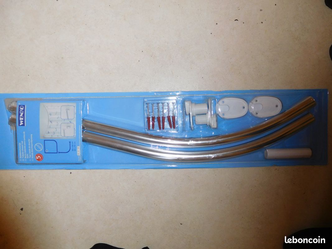 Tringle à rideau de douche ou baignoire (image 1)