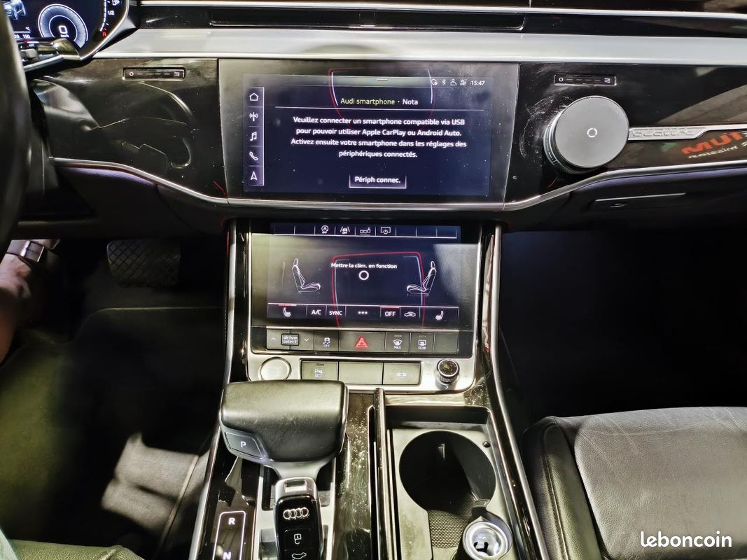 AUDI A8 Quattro 3.0 V6 50 TDI - 286 - BVA Tiptronic 2018 BERLINE Limousine Avus Extended PHASE 1 (image 28)