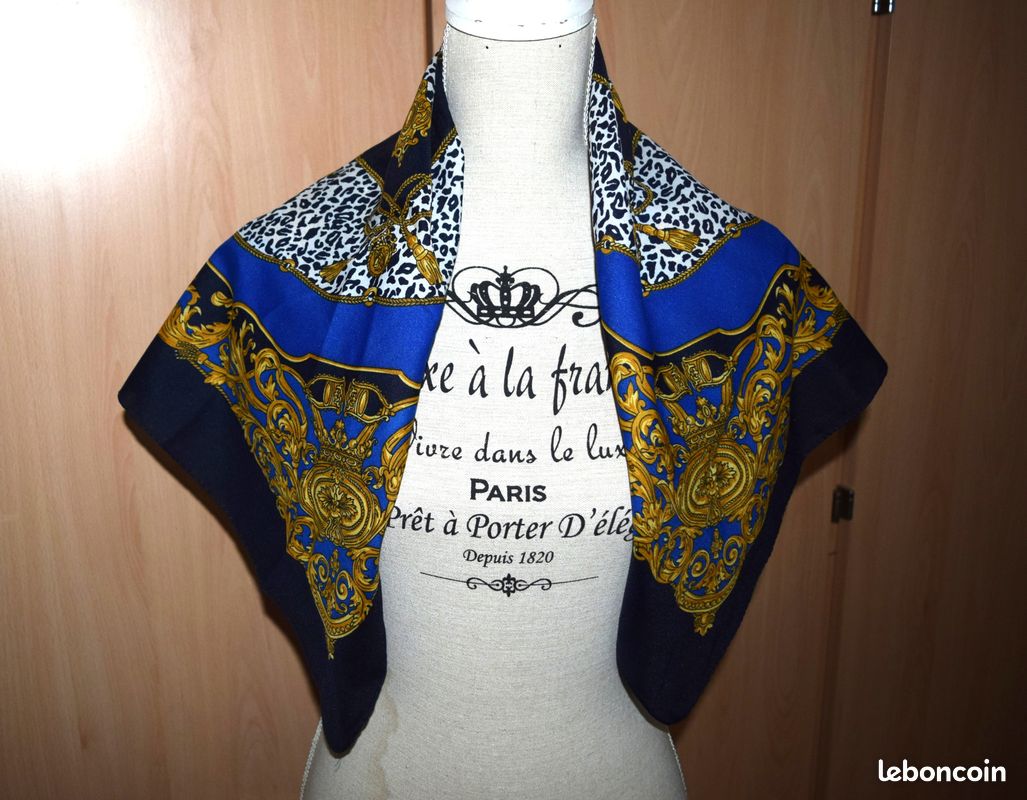 Tissu Coton Indien Block Print Kirine - Bleu Pétrole