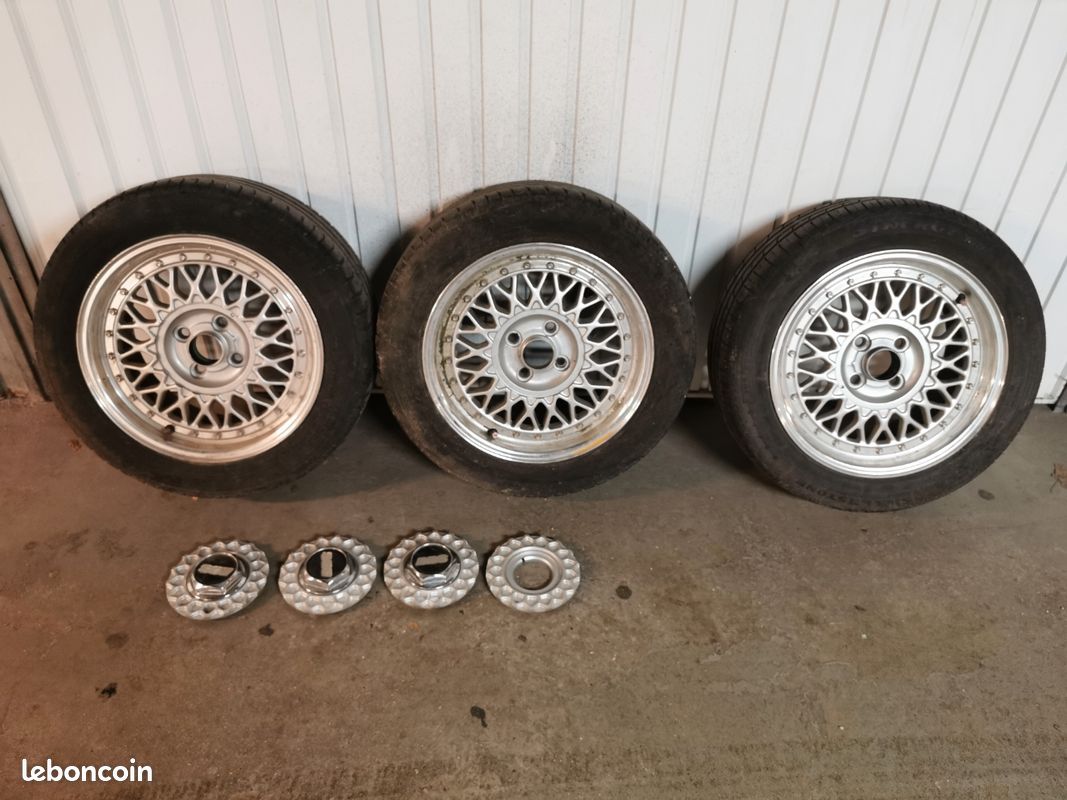 Jantes répliques BBS 4x100 (image 1)