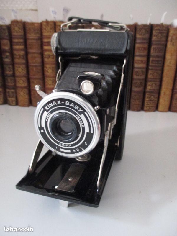 Appareil Photo Kinax Baby à Soufflet – Vintage, Rétro, Fonctionnel (occasion)
