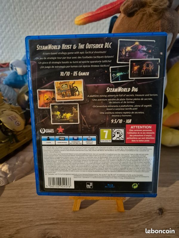 Jeu PS4 SteamWorld Collection - Compilation De Jeux Indie, Très Bon état Avec Boîte Et Notice