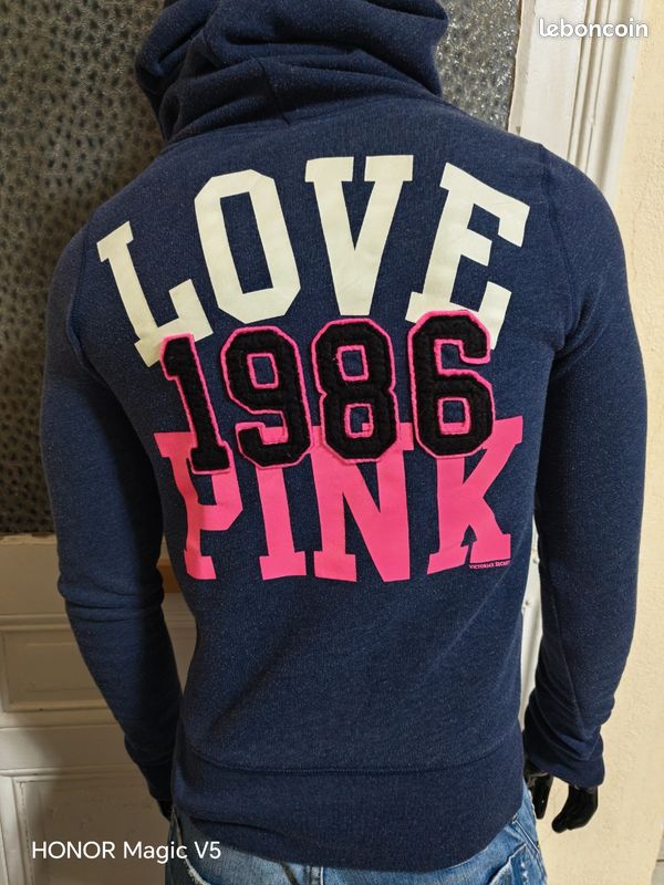 En fourrure synthétique veste VICTORIA'S SECRET Rose taille M