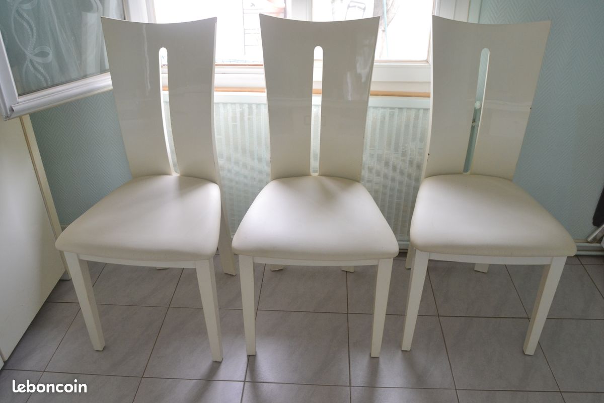 Table salle a manger laquée (image 3)
