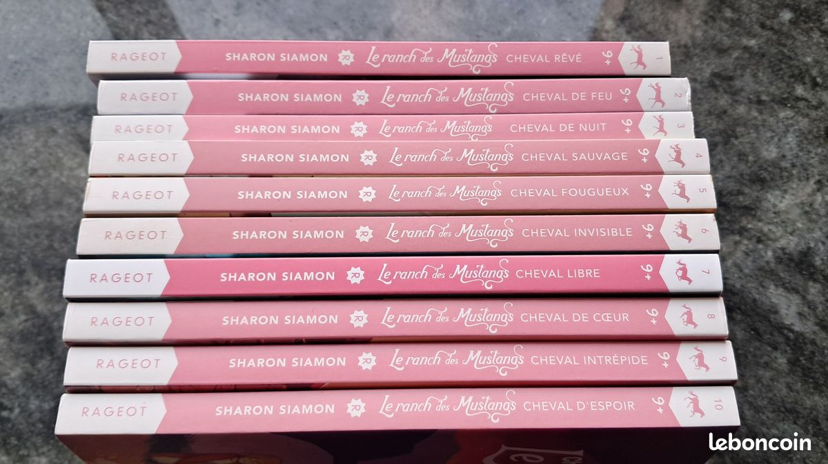 Lot livres le ranch des Mustangs (image 2)