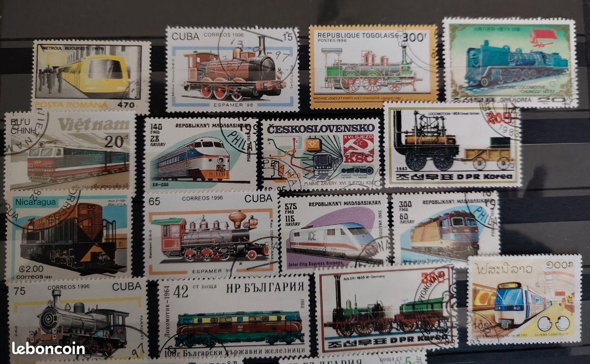 Fête du timbre. Le timbre prend le train Fête du timbre. Le timbre prend le train