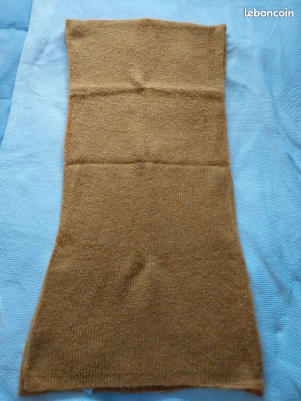 Écharpe Femme Comptoir Des Cotonniers - Longue - Couleur Marron - Occasion Peu Portée