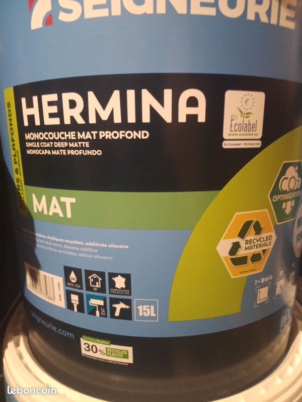 Peinture seigneurie Hermina mat 15litres (image 1)