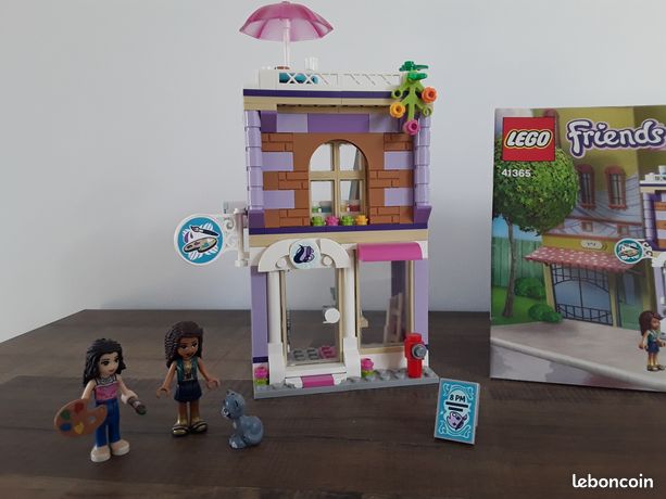 LEGO FRIENDS L'atelier d'artiste d'Emma 41365 Jeux Jouets
