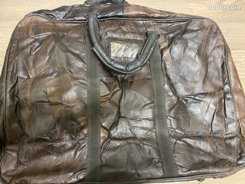 Cuir véritable : Ensemble sac de voyages RALLY (image 4)