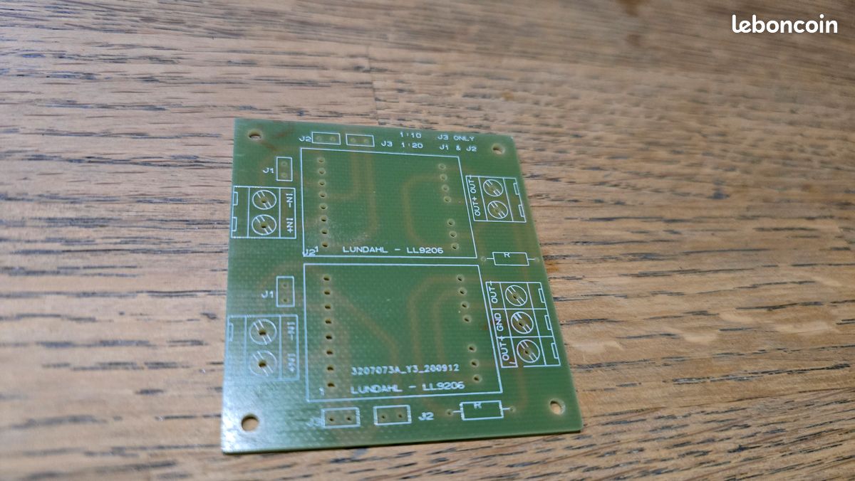 Lundahl LL9206 PCB circuit imprimé transformateur stepup MC bobine mobile (image 1)