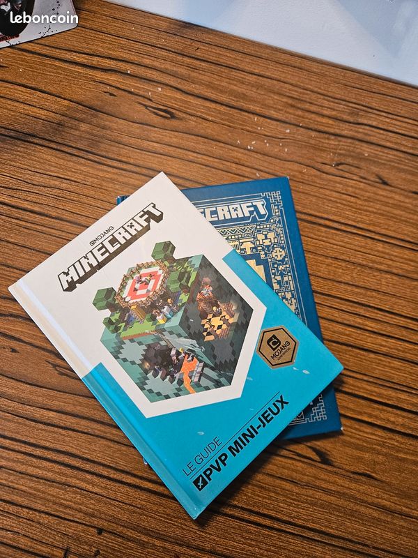 Lot 2 livres officiels Minecraft – Guides (Mojang) (image 4)