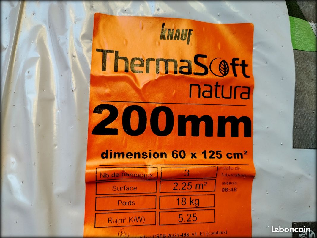 Isolant fibres végétales ép.200 (image 3)
