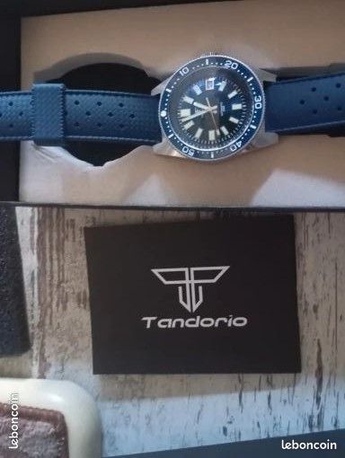 Montre de Plongée Automatique Tandorio 41mm Style 62MAS - NH35A - 300M (Neuve) (image 2)
