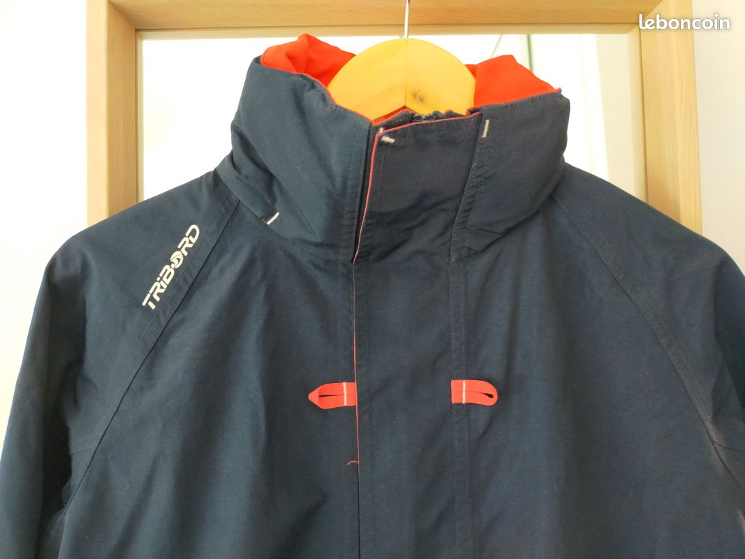 Blouson ciré Tribord marine 14 ans (image 2)