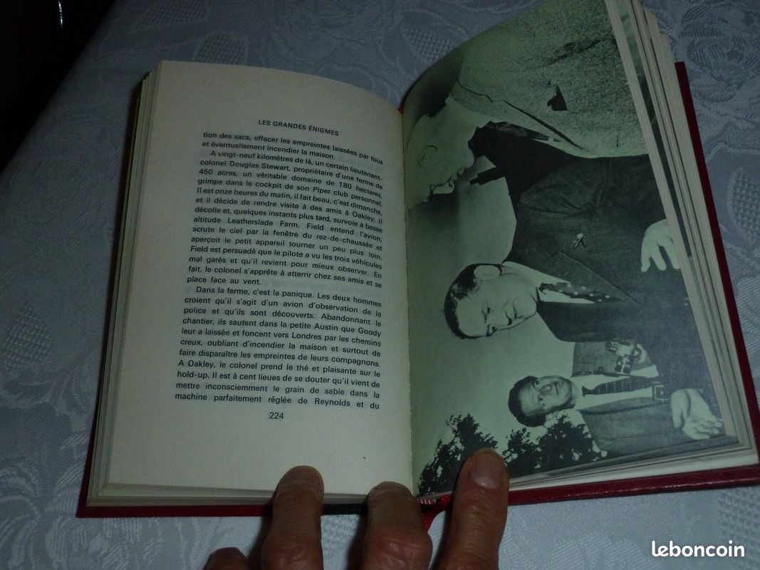 Les grandes énigmes de l'INTERPOL belle reliure (image 3)