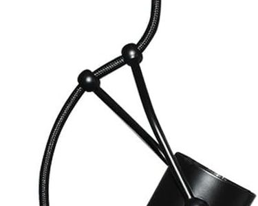 Barcelona LED LV418 Lampe suspension de plafond créative humanoïde vintage moderne Doll Art ampoule E27 pour chambre d'enfant, cuisine, bar, restaurant, café, paysager, noir
