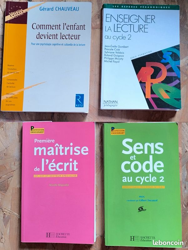 LOT ouvrages apprentissage de la lecture (image 1)