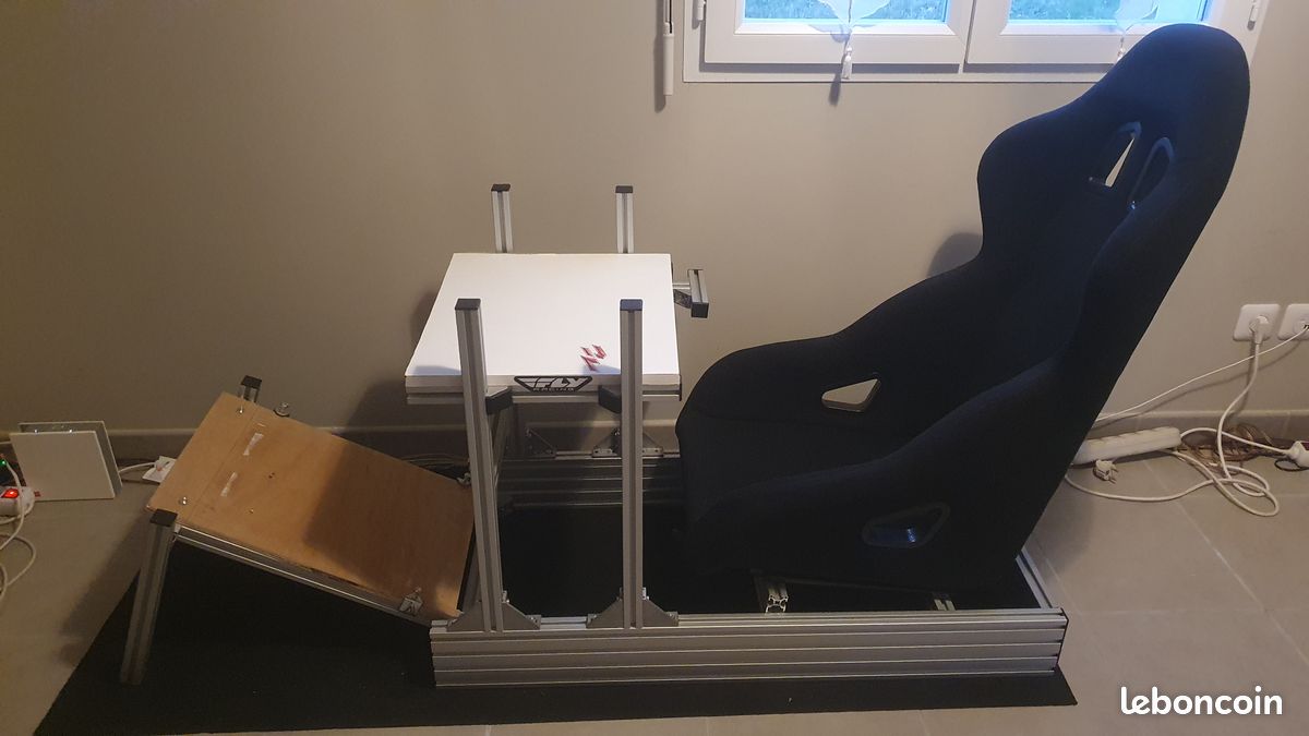 Châssis de Sim Racing alu– Sim rig pour VR ou écran (image 1)