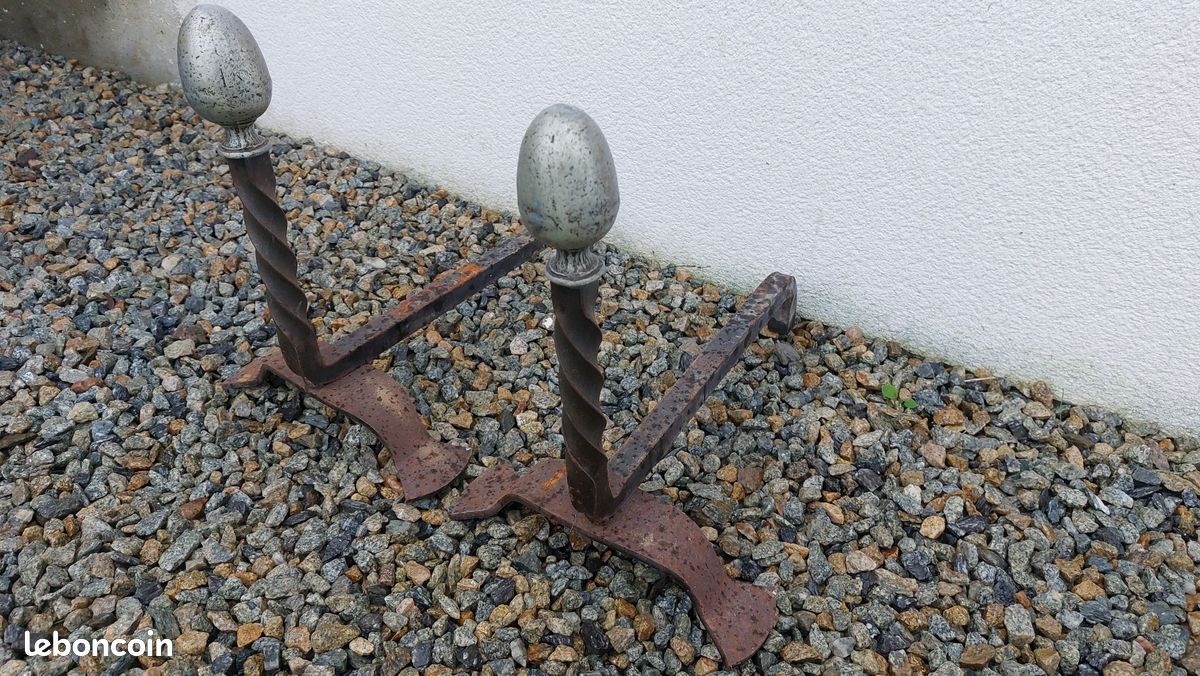 Chenets cheminée (image 1)