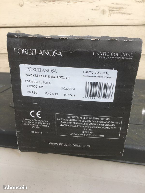 Faïence PORCELANOSA (image 1)