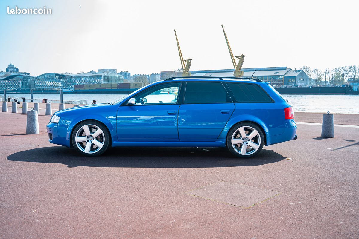 Audi RS6 Plus V8 4.2 480ch / N°31 / Bleu Sprint / Suivi Audi intégral / Même propriétaire depuis 15 ans / 🇫🇷 (image 3)