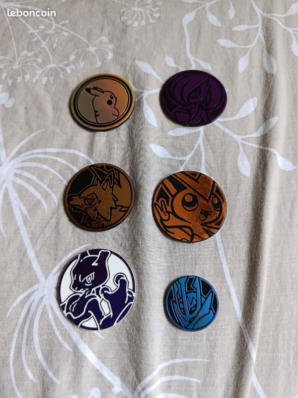 Lot jetons Pokémon (image 1)