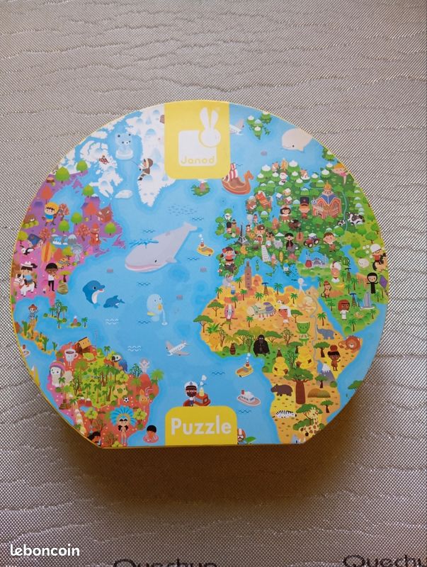 Puzzle géant Janod 300 pièces (image 1)