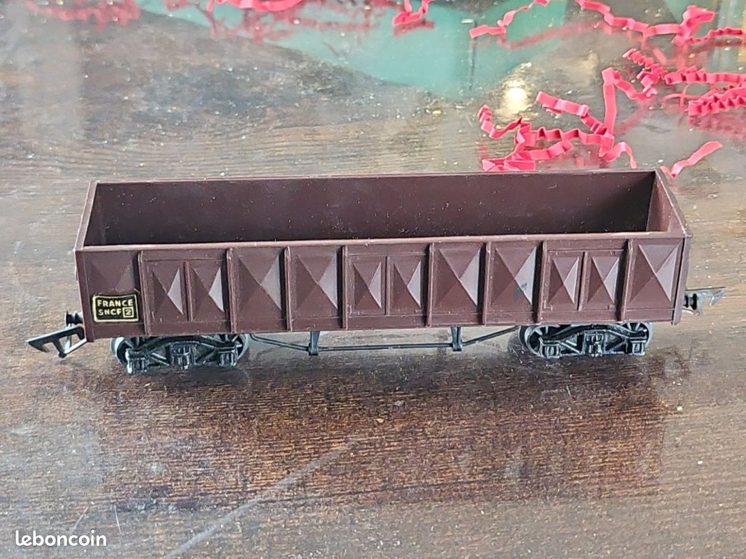 Jep 1/48 o / 0, ref 4669 wagon tombereau a guerite, transport marchandise mimnerais, sncf - Collection