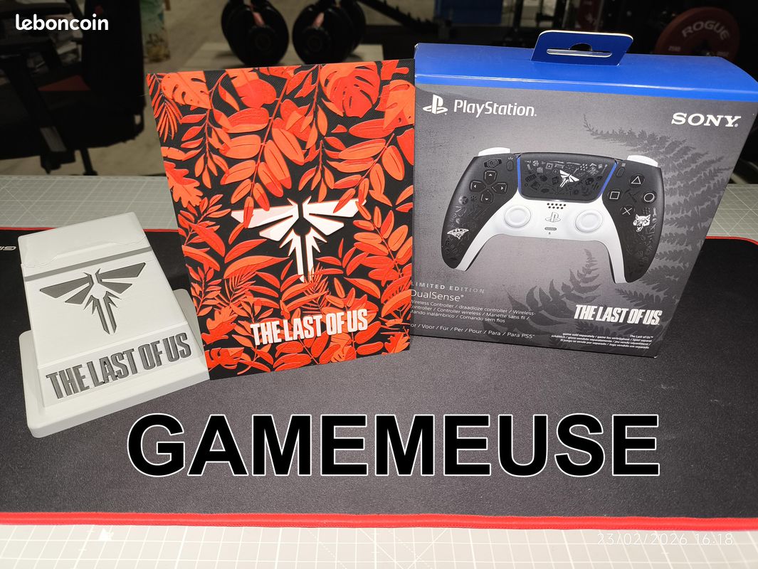 Manette PS5 DualSense The Last Of Us - Sony - Édition Custom - Comme Neuve