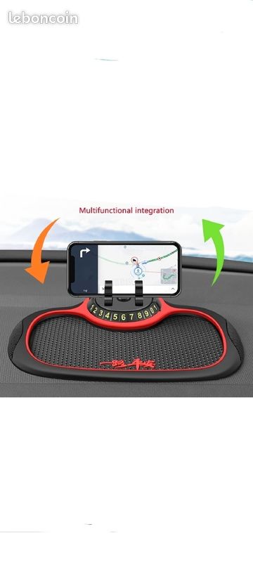 Tapis Telephone Voiture Antidérapant - 4 en 1 Multifonctionnel