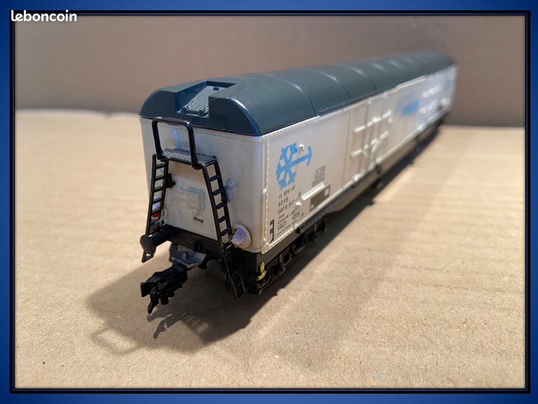 Wagon Frigorifique Rivarossi HO 2012 - Modélisme Ferroviaire, Occasion, Avec Boîte D'origine - Échelle HO, Pour Réseaux De Trains Miniatures