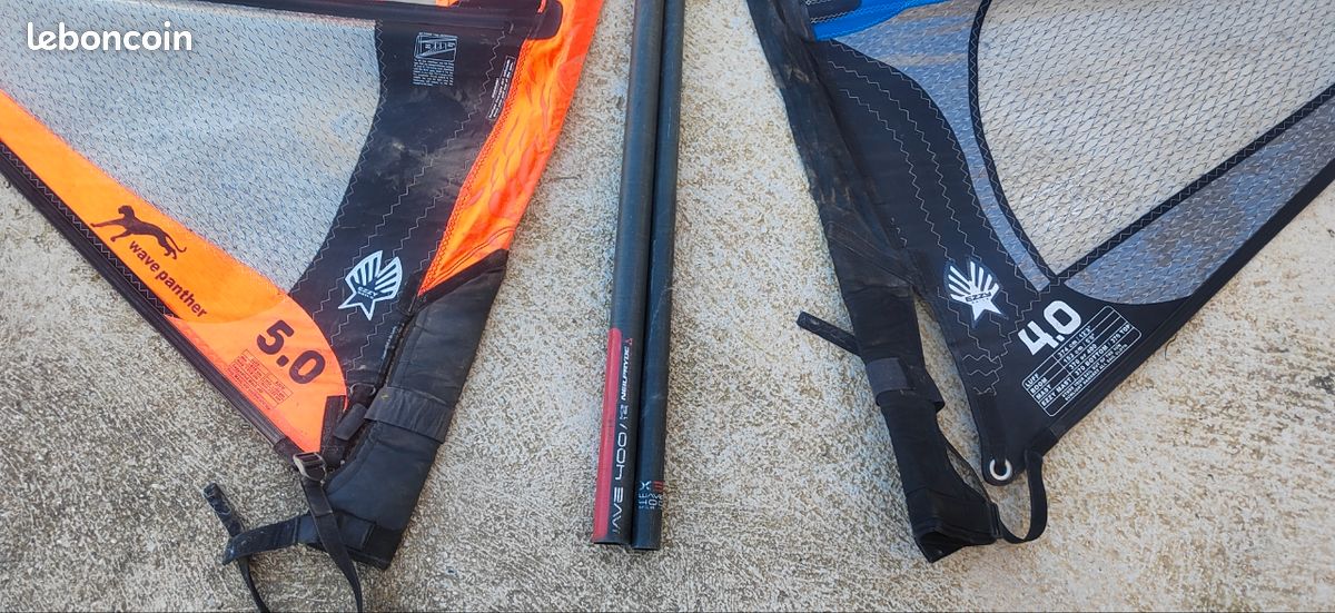 Voile Windsurf occasion Ezzy sails HYDRA PRO 4,5 m² 2020 ORANGE/YELLOW - Sport & Plein air Voile Windsurf occasion Ezzy sails HYDRA PRO 4,5 m² 2020 ORANGE/YELLOW - Sport & Plein air