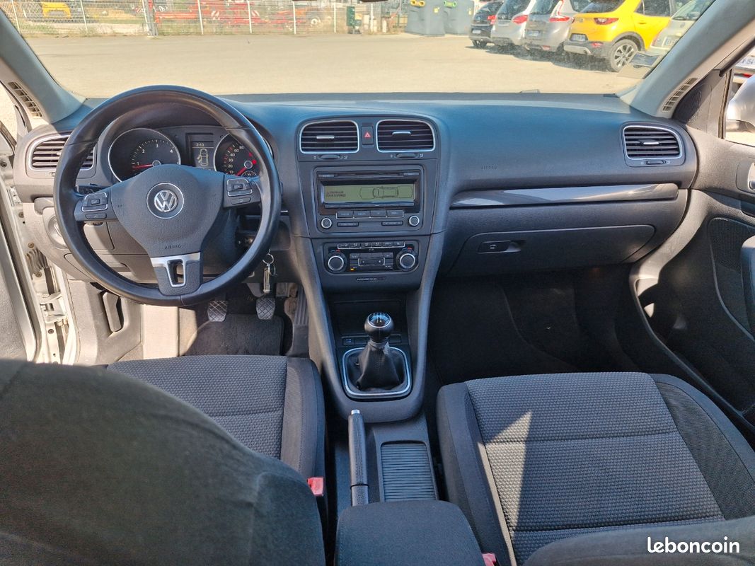 Volkswagen golf sw 1l6 tdi 105 confortline break 1er main e (image 5)