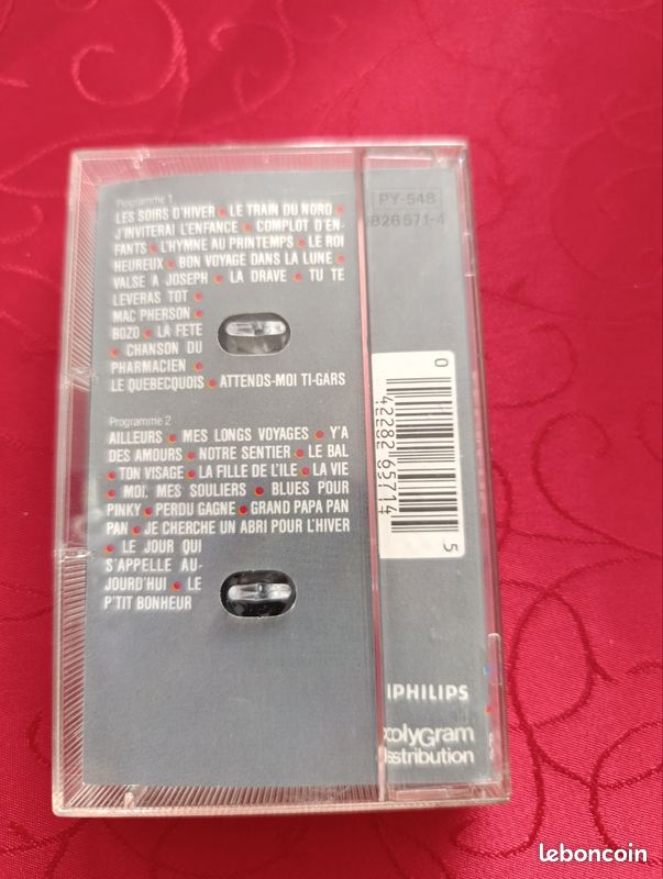 Cassette audio Félix Leclerc (image 2)