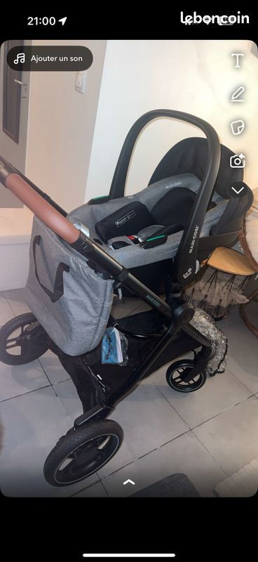 Poussette Maxi Cosi Zelia S Trio Équipement bébé