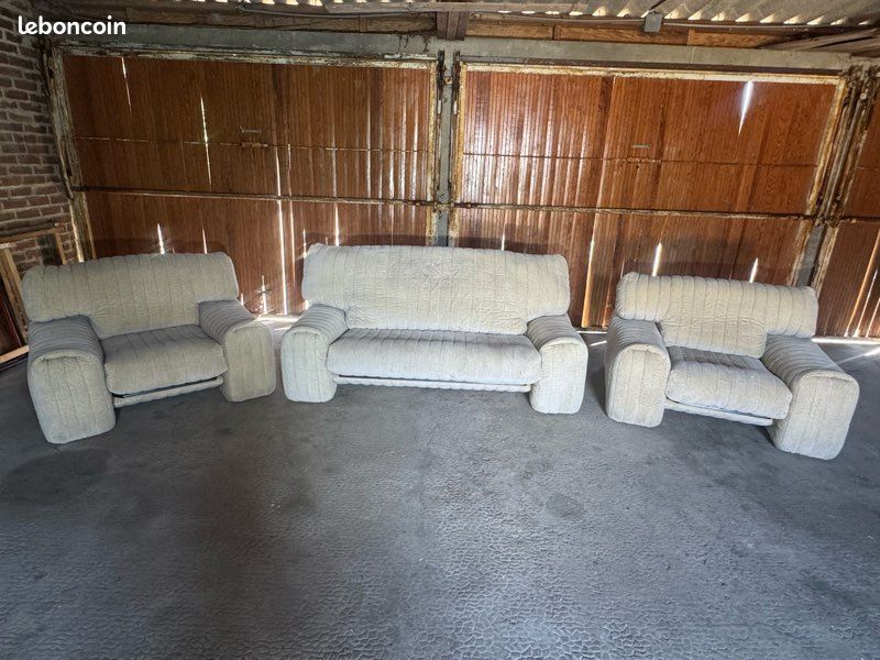 Ensemble Keren 1980 – Michel Ducaroy pour Ligne Roset (image 1)